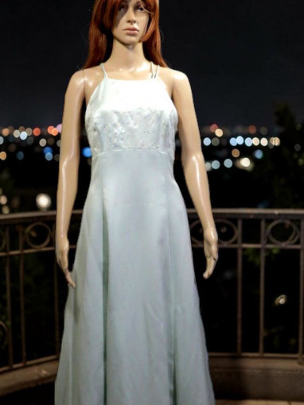NEW Mint Green Gown by Betsy & Adam with tags